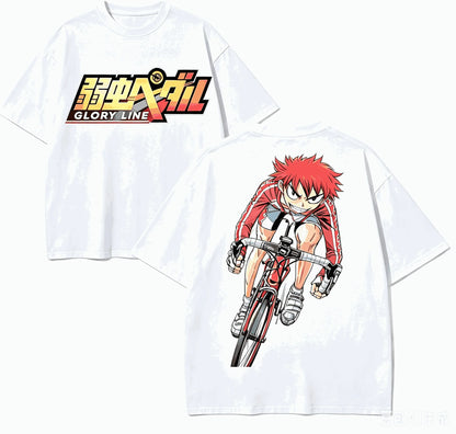 Yowamushi Pedal: Anime Lover T-shirt Harajuku Cotton New Model High Street Retro Fashion Oversized Unisex hot product Classic tee