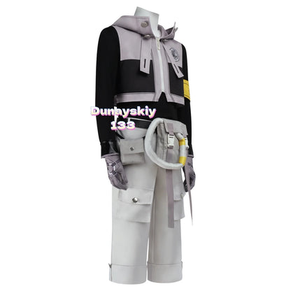 Gachiakuta: Rudo Surebrec Anime Cosplay Costume - Akuta Cleaners Uniform with Hoodie & Gloves, Perfect Props for Halloween