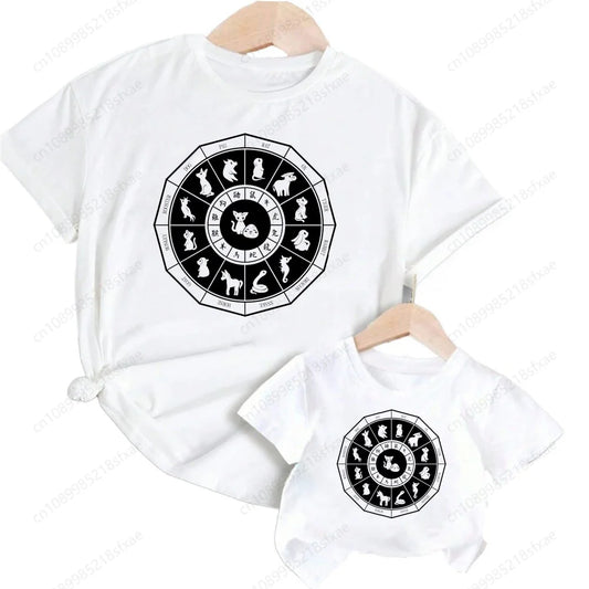 Fruits Basket: Kawaii Kyo Sohma Cartoon Fashion T T-shirt Kids Summer O-Neck Tops Tshirt