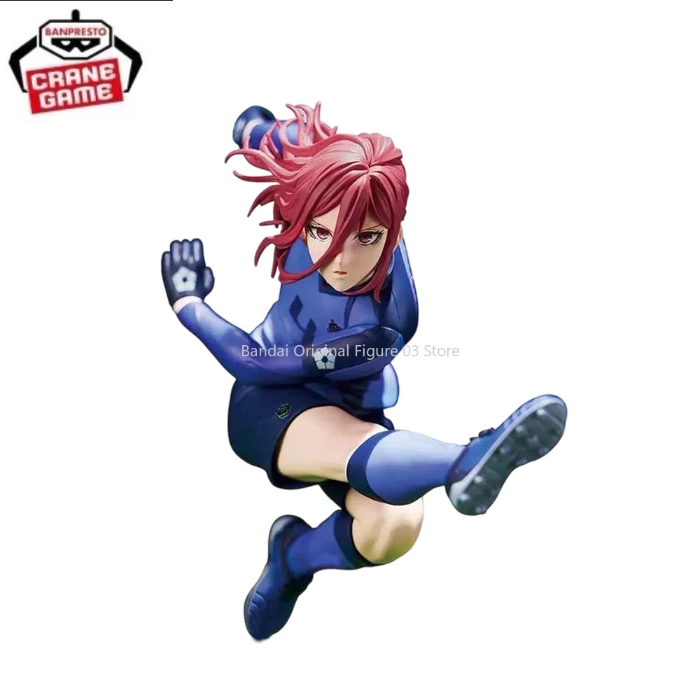 Blue Lock: Original Bandai  Nagi Seishiro Rin Itoshi Isagi Yoichi Itoshi Sae Chigiri Hyoma Shidou Ryuusei Anime Action Figure Toys