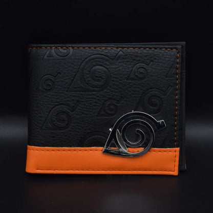 Naruto: Wallet Bank ID Card Holder Card Clip Bag Cartoons Cosplay Clutch Wallets Birthday Gifts