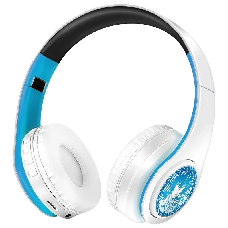 Bungo Stray Dogs: HEADPHONES  game Dazai Osamu cosplay wireless Bluetooth headset Nakahara Chuya comfortable stereo foldable gaming headphone