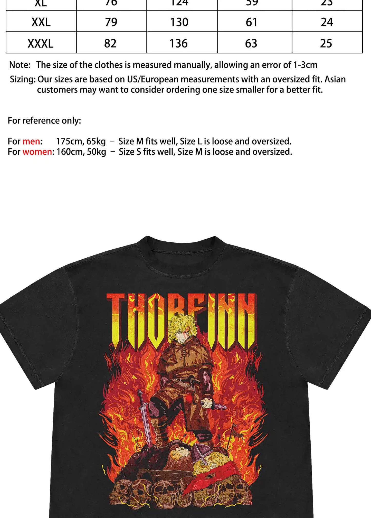 Vinland Saga: Vintage Thorfinn Ice Sea Battle Graphic T-Shirt Unisex Heavy Wash High-Weight Cotton Anime Tee Perfect Gift.