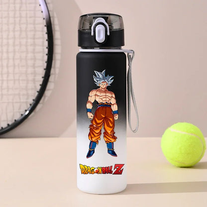 Dragon Ball : 550ml Son Goku SaiyanOutdoor Sports Portable Large Capacity Water Bottle Drinking Water Cup Holiday Childrens Gifts