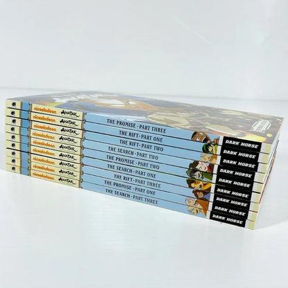 Avatar: The Last Airbender Season 1+ 2 English Picture Book American Comics Action Comedy Fantasy 18 Books