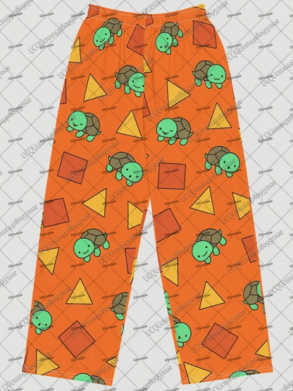 KPop Demon Hunters Zoeyh Same Style Choo Pajamas Pants Hot Sale KPop Demon Hunters Long Pants For Men Women's Pajamas Trousers