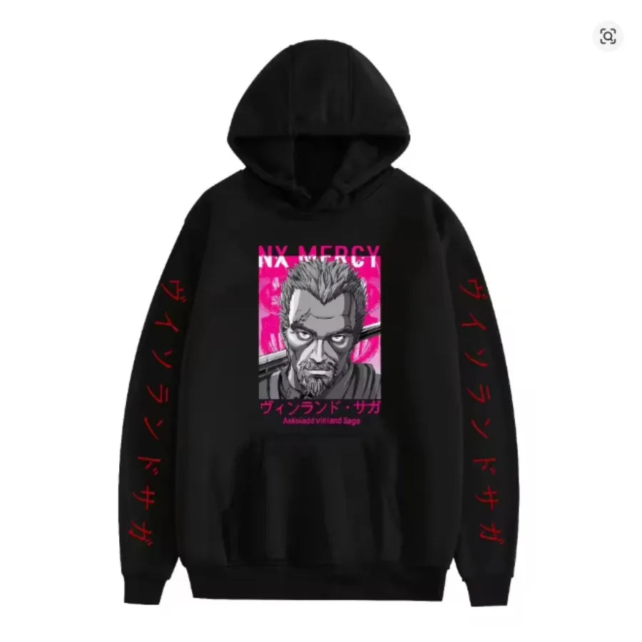 Vinland Saga:  Thorfinn Karlsefni Funny Hoodie Hip Hop Graphic Sweatshirt Poleron Hombre Streetwear Harajuku Tracksuit