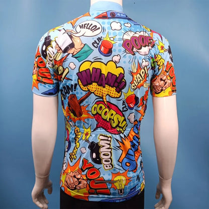 Yowamushi Pedal: Team Men Cycling Jersey MTB Maillot Bike Shirt Downhill Jersey High Quality Pro Team Tricota Mountain Bicycle Clothing
