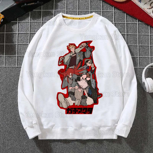 Gachiakuta: Tome Anime Hoodies Sweatshirts Hooded Boys Men/women Classic Cartoon printed Clothes Custom