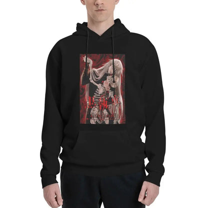 Black Butler: Undertaker Hoodies Men Women Casual Pullover Sweatshirt Hip Hop Long Sleeve Hooded Autumn Winter