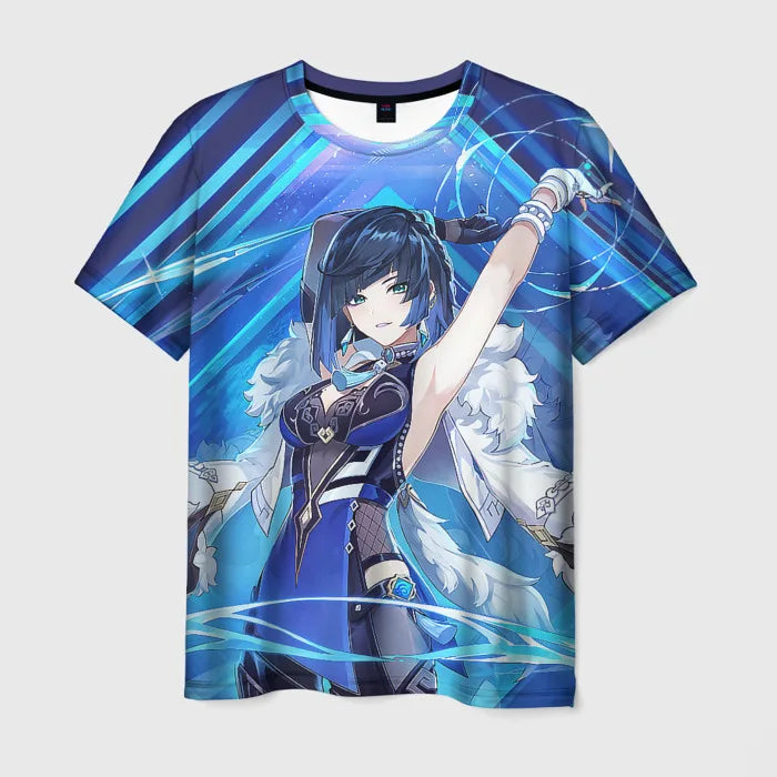 Genshin Impact: 3D Print Men's/Women's T-Shirts Summer Fashion Harajuku Short Sleeve Tee Top Oversized Streetwear