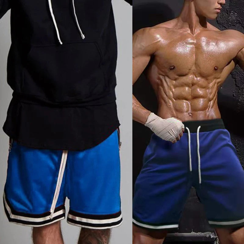 Baki Hanma: Active Athletic Shorts for  Print Breathable Quick Dry Basketball Shorts with Zippered Pockets Gym Fitness