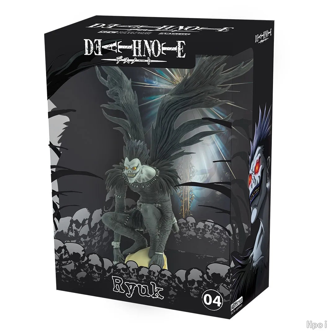 Death Note: 28CM Anime Figure  Ryuk Yagami Light MisaMisa PVC Standing Model Pose Children Collection Gift Ornaments Sculpture