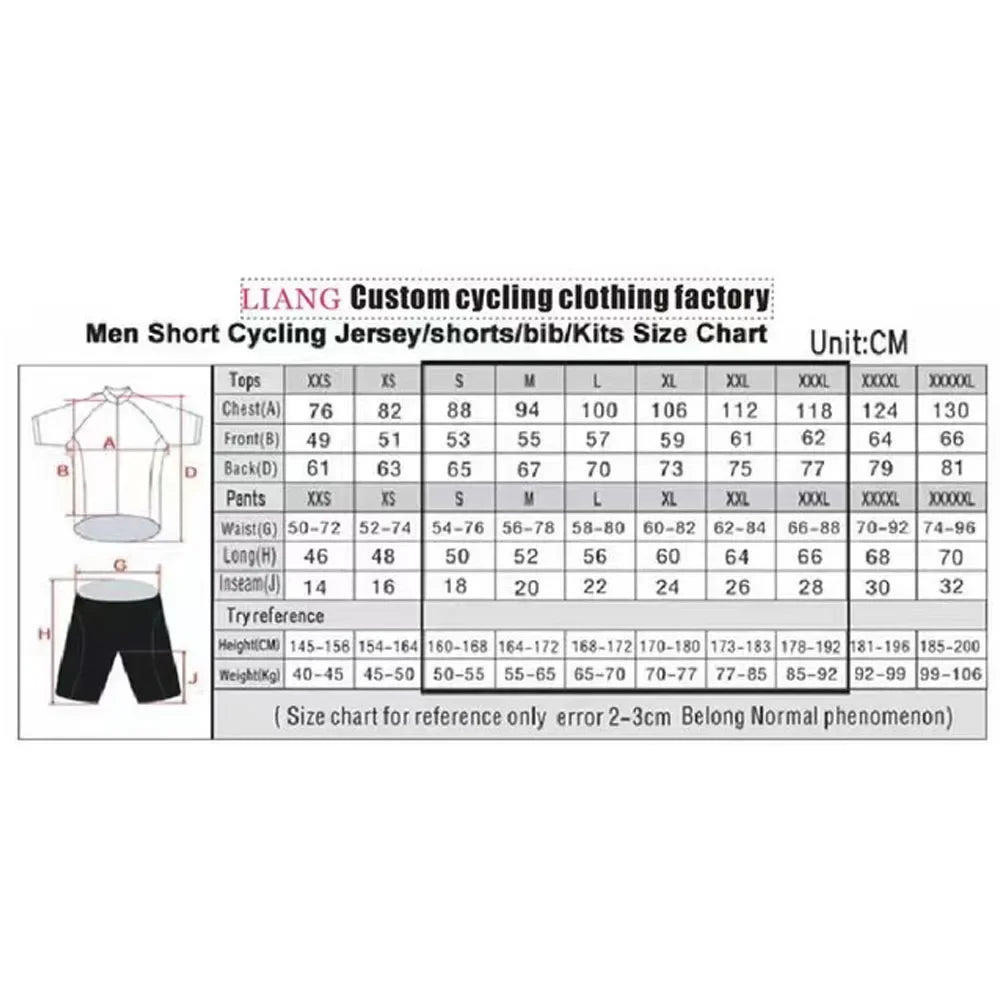 Yowamushi Pedal: Hiroshima Kureminami Tech Cycling Jersey Set Cartoon Anime Cycling Clothing Road Bike Shirt Suit Maillot