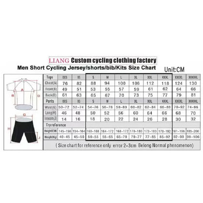 Yowamushi Pedal: Hiroshima Kureminami Tech Cycling Jersey Set Cartoon Anime Cycling Clothing Road Bike Shirt Suit Maillot