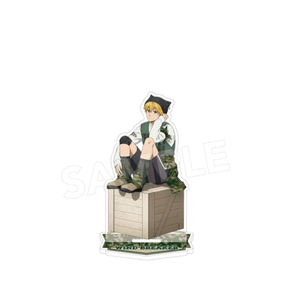 Wind Breaker: Camouflage Ver 15CM Double Sided Acrylic Stand Keychain 2026 New Anime Stand Haruka Sakura Hajime Fans Gift