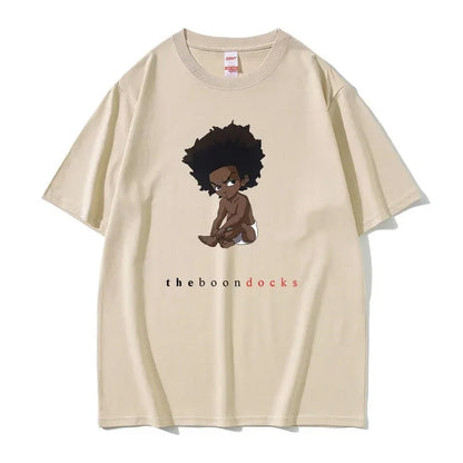 The Boondocks: Graphic Tshirt Funny Men Women Cosplay Rapper The Notorious Big Ready To Die Print T-shirts Biggie Smalls T Shirt