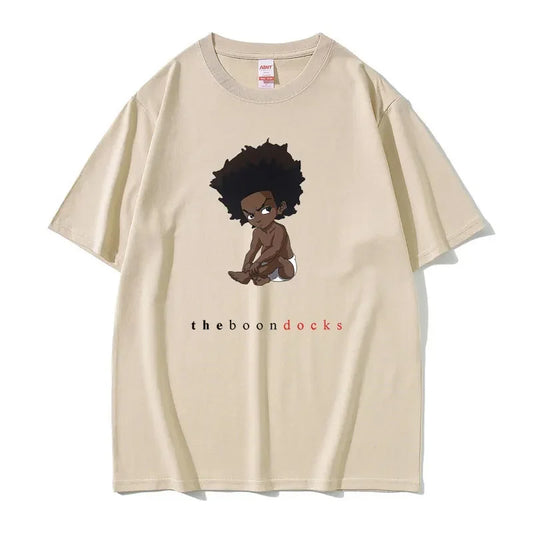 The Boondocks: Graphic Tshirt Funny Men Women Cosplay Rapper The Notorious Big Ready To Die Print T-shirts Biggie Smalls T Shirt