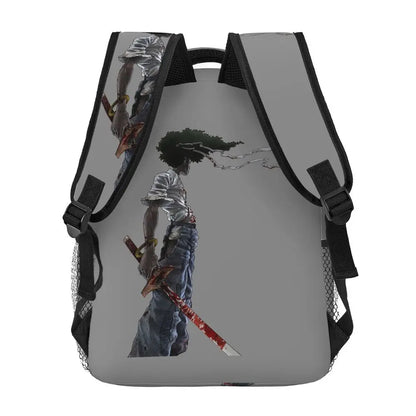Afro Samurai: Backpack Hot Sale Daypack Large Capacity School Bag Shoulder Bags