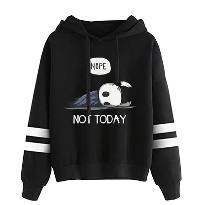 Hollow Knight: Nope Not Today Hoodie Vintage 90s Merch Pullover Merch Tracksuit Hoodie Sweatshirt Fashion Pullover