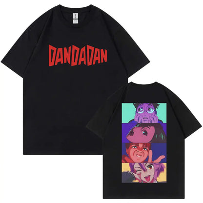 Dandadan: Graphic T Shirts Fashion Cartoon Short Sleeve T-shirts Men Women Clothing Harajuku Y2k Oversized T-shirt