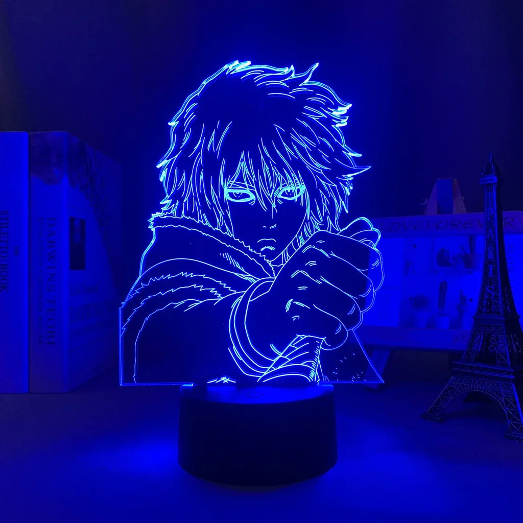 Vinland Saga: Led Lamp Thorfinn Karlsefni Figure for Kid Bedroom Decor Friend Birthday Gift 3d Light Manga Vinland Saga