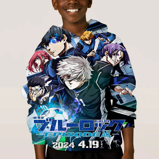 Blue Lock: Men's Sweatshirt Teen Popular Hoodie New Fashion Hoodied Unisex Sports Long Sleeves Y2k Harajuku Manga Hoodies