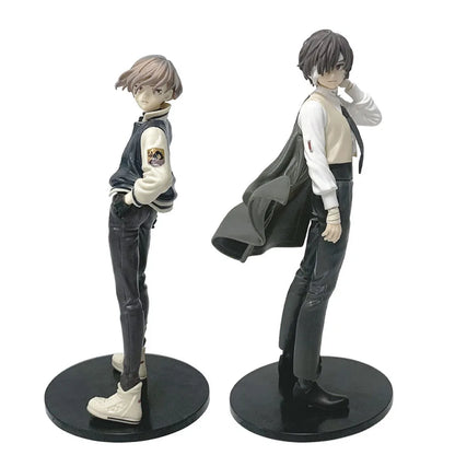 Bungo Stray Dogs:  7-22cm Dazai Osamu Noodles Press Figure Japanese Cartoon Figurines Collection Cute Toys