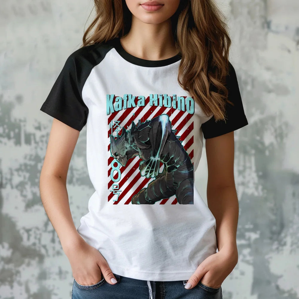 Kaiju No 8: Tee women anime t-shirts girl designer clothes