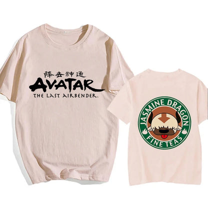 Avatar The Last Airbender: Y2k Shirt Streetwear Appa Yip Casual Tshirt Hip Hop Harajuku Tees Tops Fashion Mange T-shirt Clothes
