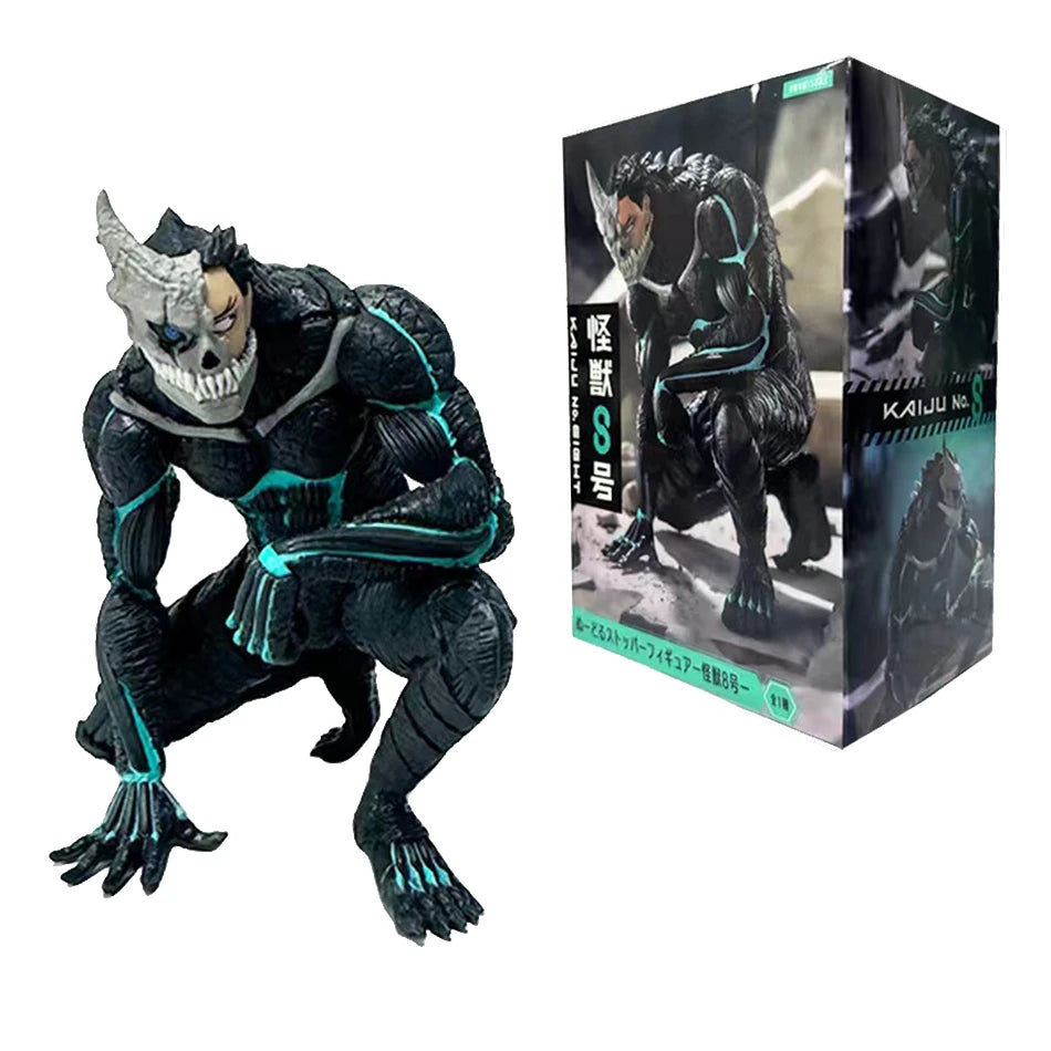 Kaiju No. 8 -  Amine  Figure Kafka Hibino Mina Ashiro Skeleton Creative PVC Model Toys Kids Action Statue Doll Gifts