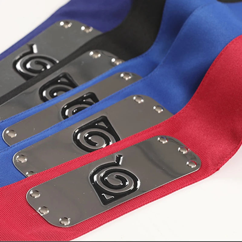 Naruto:  Itachi Sasuke Kakashi Namikaze Minato Sakura Hinata Official Authorization Cosplay Ninja Headband Hairwear