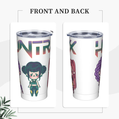 K-Pop Demon Hunters - Zoey  Tumbler Vacuum Insulated  Thermal Cup Stainless Steel Double Wall Mug Hot Cold Drink