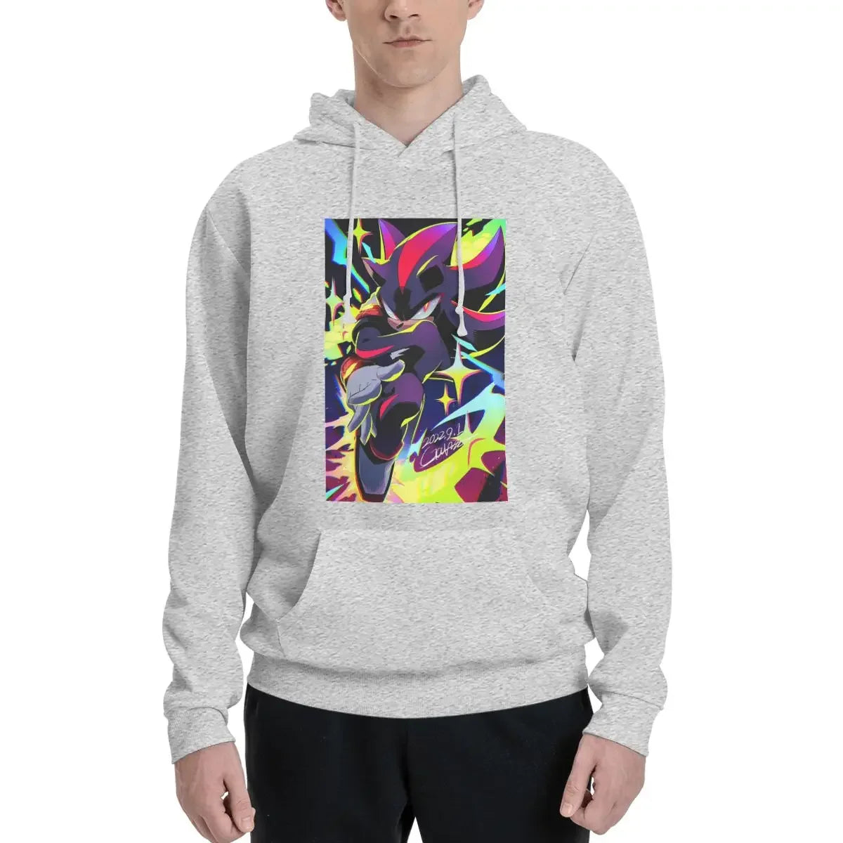 Sonic the Hedgehog: Shadow The Hedgehog Sonic The Hedgehog  Hoodies Men Women Casual Pullover Sweatshirt Harajuku Long Sleeve Hooded Autumn Winter