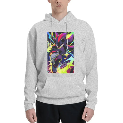 Sonic the Hedgehog: Shadow The Hedgehog Sonic The Hedgehog  Hoodies Men Women Casual Pullover Sweatshirt Harajuku Long Sleeve Hooded Autumn Winter