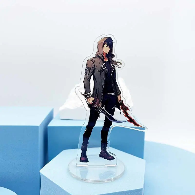 Solo Leveling: Figure Acrylic Stand All Staff Collectible Ornaments Desk Decoration Toys Boys