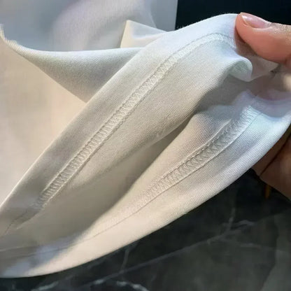 One Piece: Short Sleeve Trend Comfort Sports Casual Half Sleeve Popular Couple Clothing Half Sleeve Short Sleeve Top