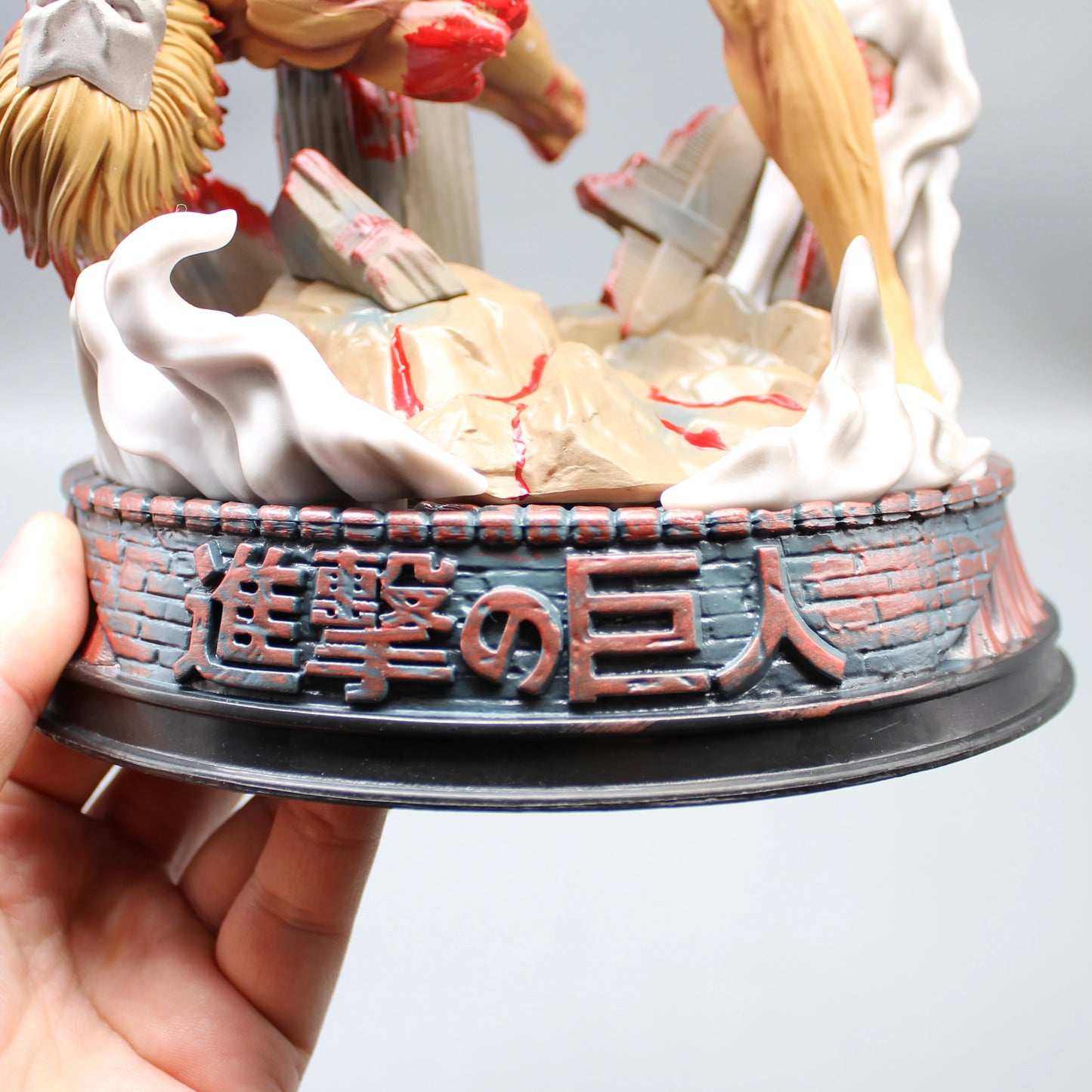 Attack On Titan: Figure The Armored Figures 29cm Titan Eren Jager Action Figurine Model Pvc GK Statue Ornament Toys Gifts