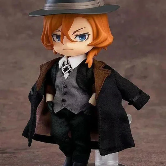 Bungo Stray Dogs: 10cm Anime Cute Nakahara Action Figure  Figurine Edogawa Rampo Figure Dazai Osamu Toy Model PVC Collection Gift