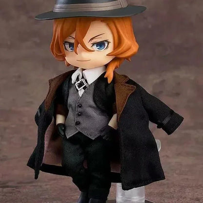 Bungo Stray Dogs: 10cm Anime Cute Nakahara Action Figure  Figurine Edogawa Rampo Figure Dazai Osamu Toy Model PVC Collection Gift