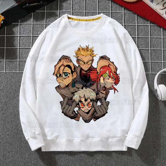 Gachiakuta: Tome Anime Hoodies Sweatshirts Hooded Boys Men/women Classic Cartoon printed Clothes Custom
