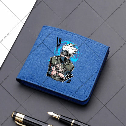 Naruto: Variotion Wallet Sasuke Sakura Cartoon Anime Pattern Portable Purses Boys Girls Cute Purse Women Creative Wallets Party Gifts