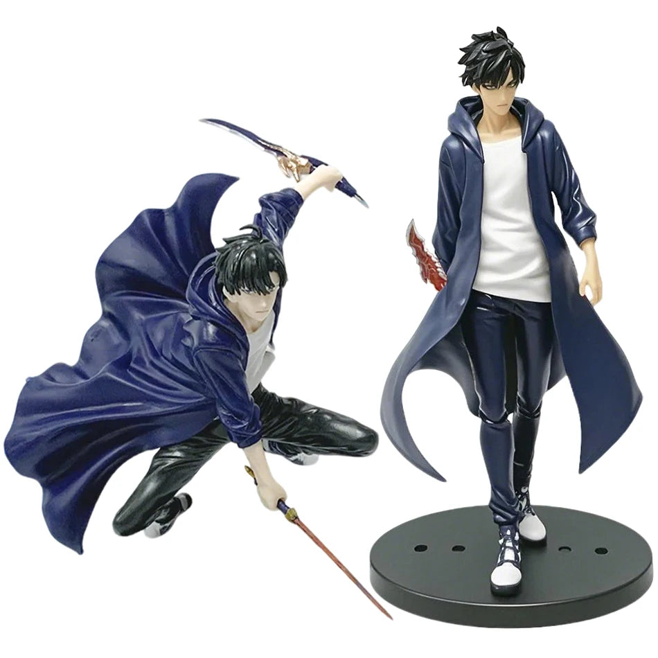 Solo Leveling: Figure -Sung Jinwoo Action Figure 21cm PVC Collect Model Figure Display Anime Merchandise In Stock