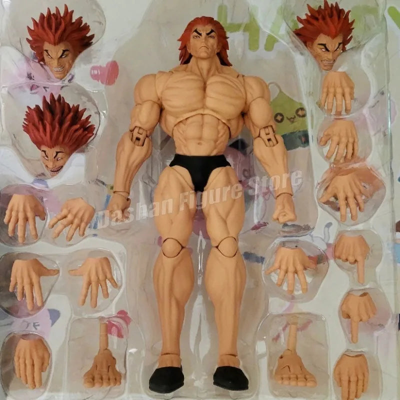 Baki: Hanma Son Of Ogre Action Figure Hanma Yuujiro Figurine Ko Fighting PVC Collection Anime Yujiro Figures Model Toys Gifts