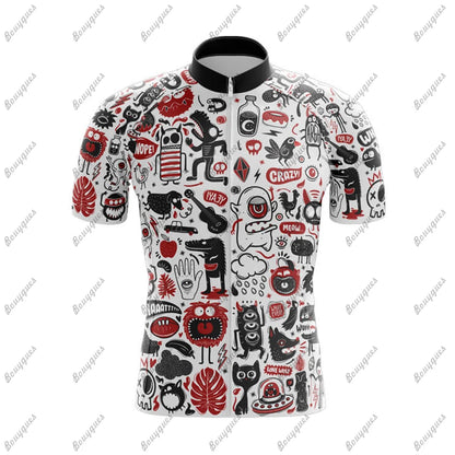Yowamushi Pedal: Team Men Cycling Jersey MTB Maillot Bike Shirt Downhill Jersey High Quality Pro Team Tricota Mountain Bicycle Clothing