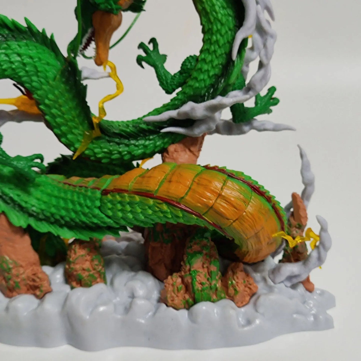 Dragon Ball: 24cm  Anime Figure Shenron Figure Goku And Shenron Figurine Model Pvc Statue Doll Collection Room Toy Gifts