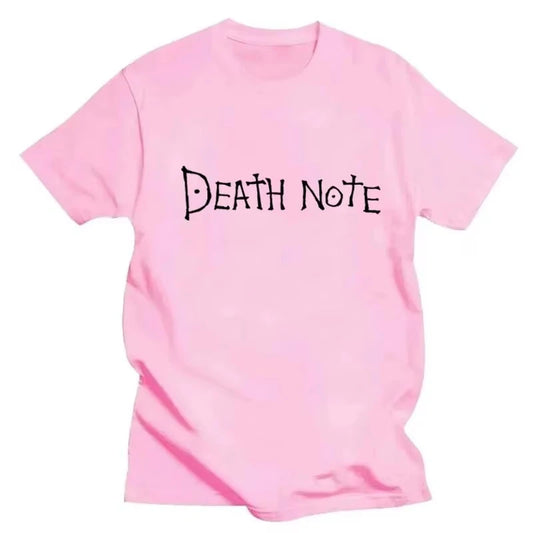 Death Note:Harajuku Anime  Printed T Shirt Trendy T-shirts Fan T-shirt