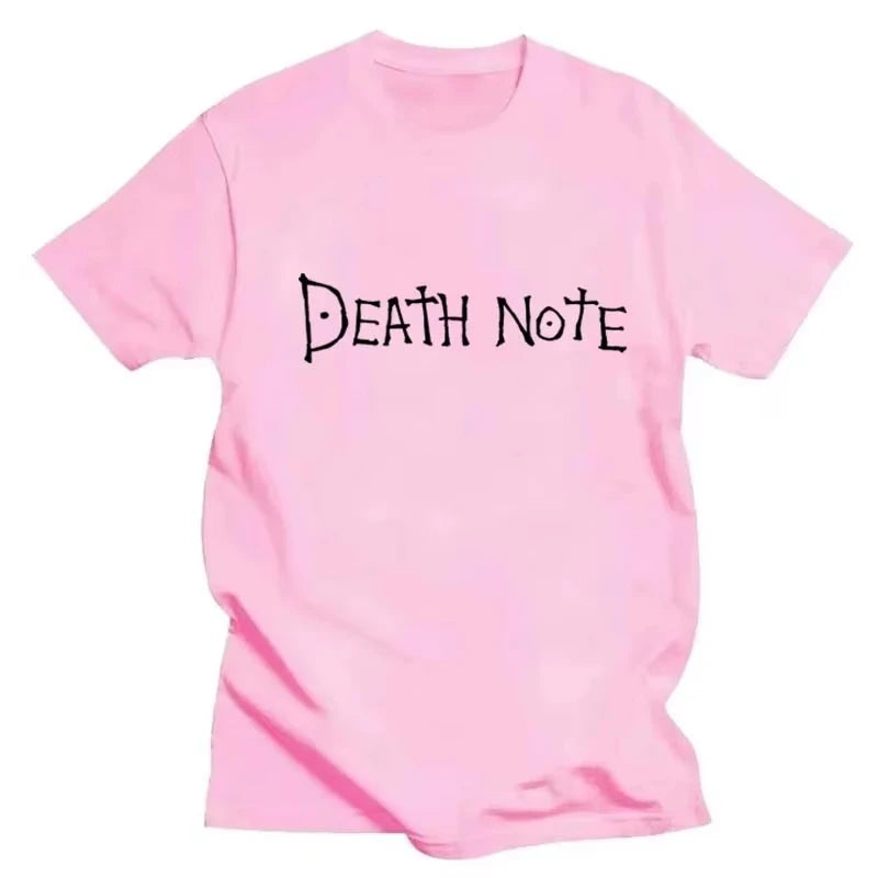 Death Note:Harajuku Anime  Printed T Shirt Trendy T-shirts Fan T-shirt