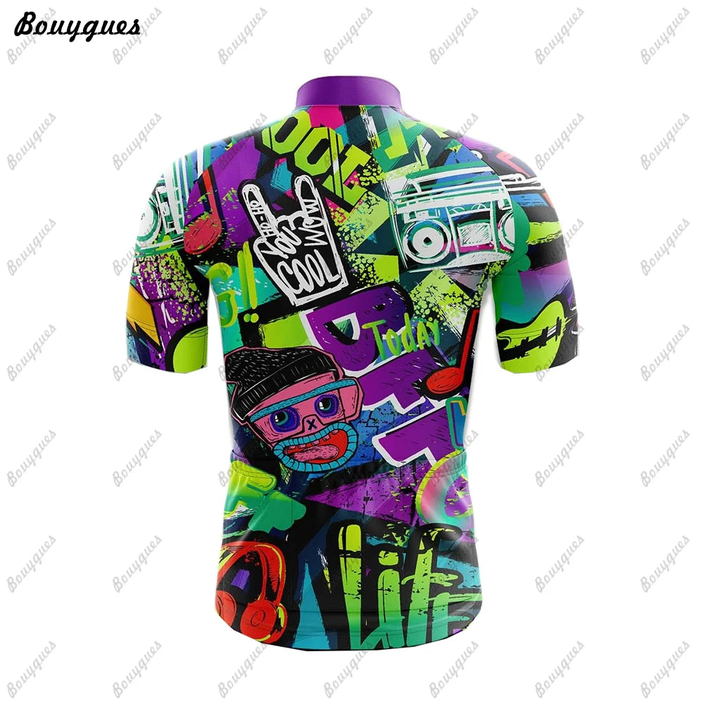 Yowamushi Pedal: Team Men Cycling Jersey MTB Maillot Bike Shirt Downhill Jersey High Quality Pro Team Tricota Mountain Bicycle Clothing