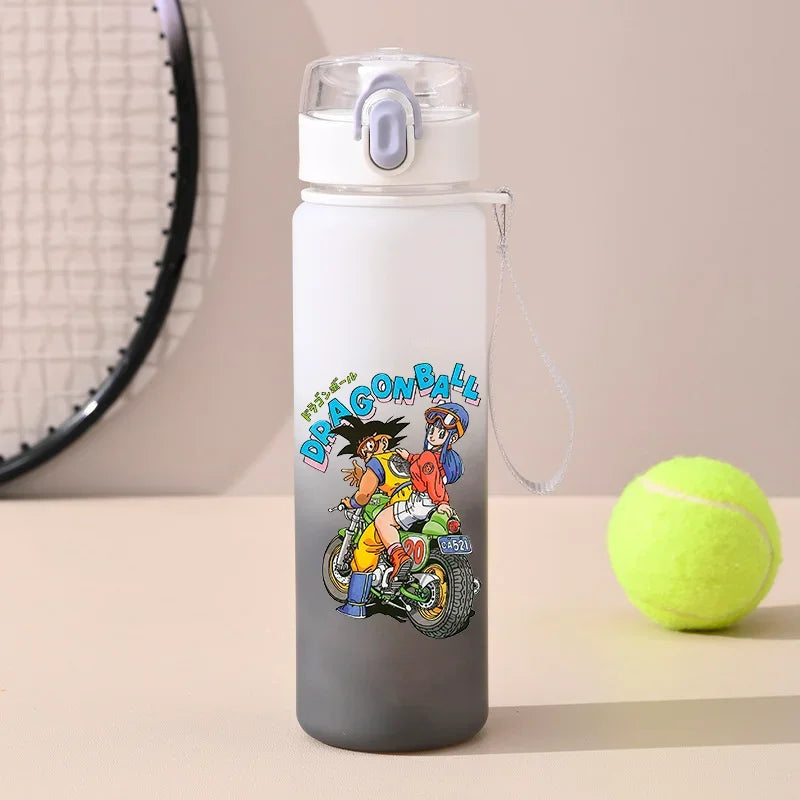 Dragon Ball : 550ml Son Goku SaiyanOutdoor Sports Portable Large Capacity Water Bottle Drinking Water Cup Holiday Childrens Gifts